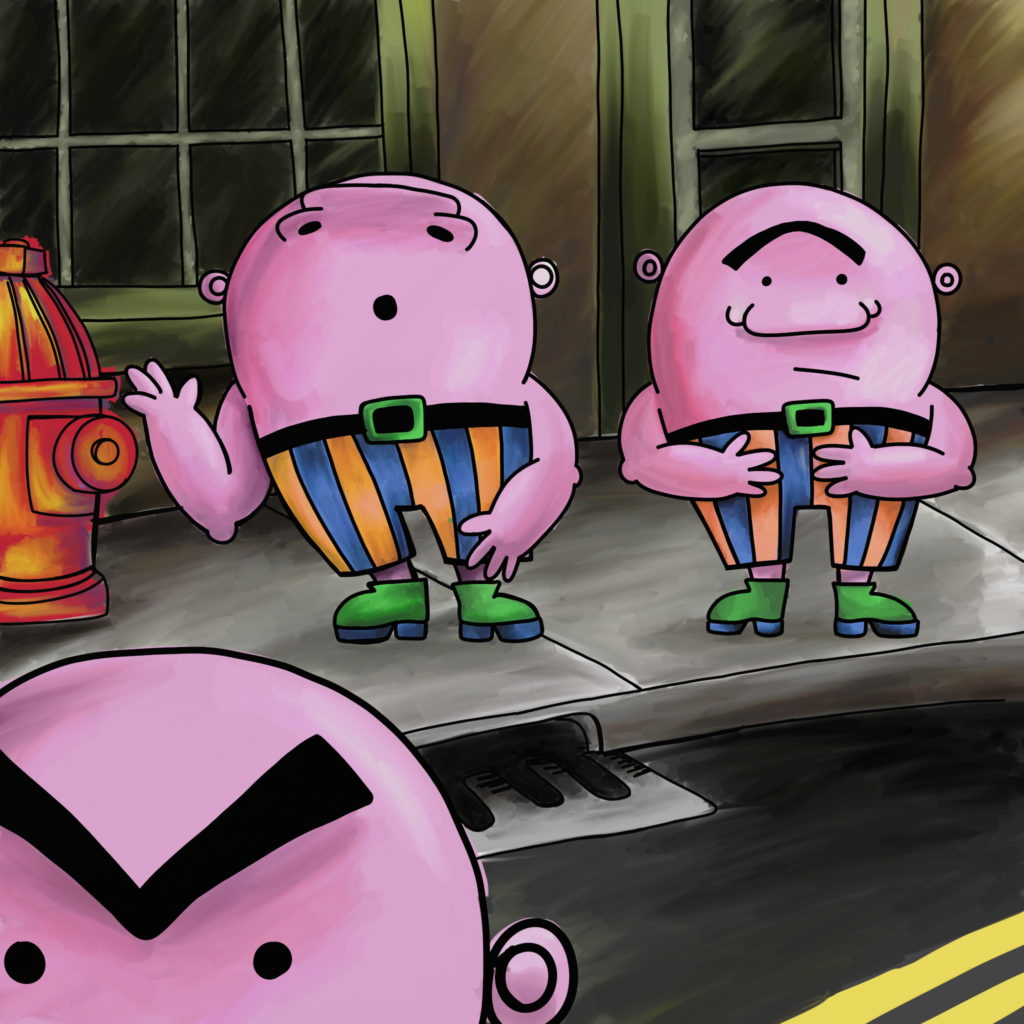 Baldy Character Baldy Character