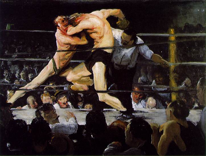 Stag-at-Sharkeys by George Bellows Stag-at-Sharkeys by George Bellows