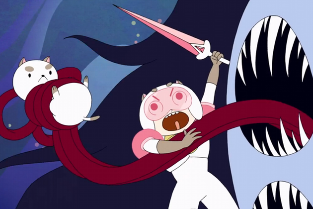 Bee and Puppycat kicking ass! cartoon hangover