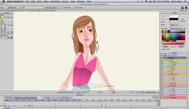Anime Studio is just pretty darn amazing. They listen closely to users' needs. Image courtesy of Anime Studio/Smith Micro