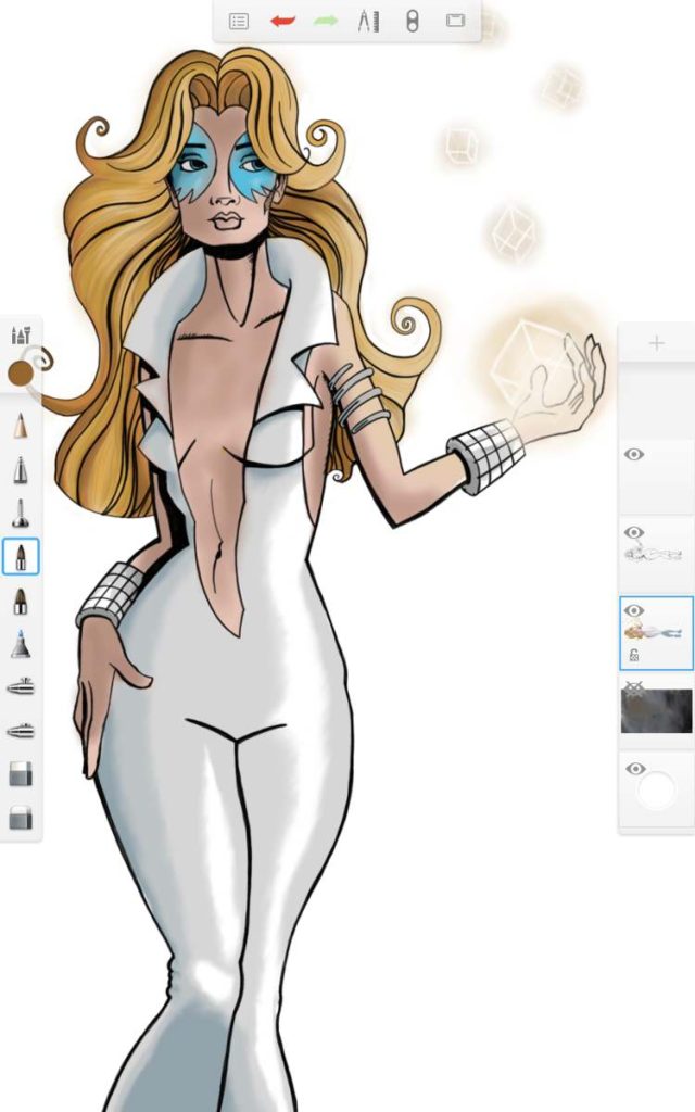 Sketchbook has a dreamy and simple interface—a real joy to work in. Click to enlarge image.